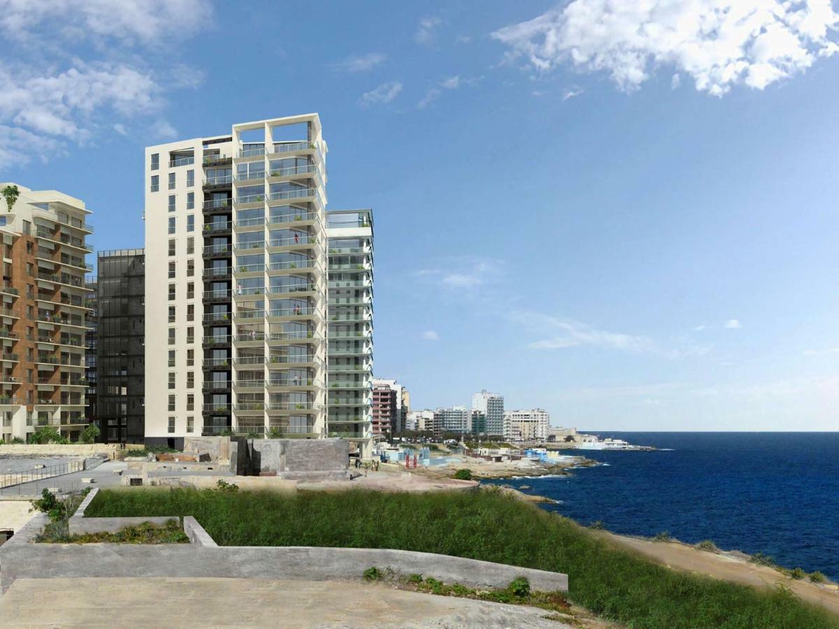 Apartment In Fort Cambridge With Pool Sliema Ngoại thất bức ảnh